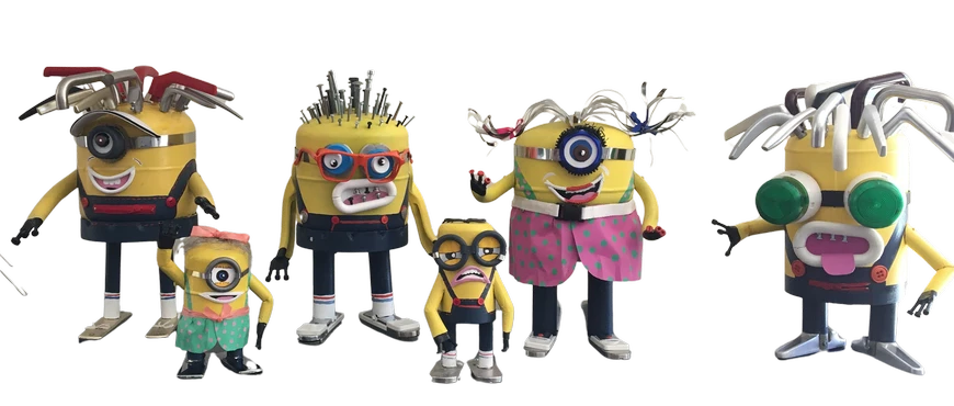 Toute la famille des minions