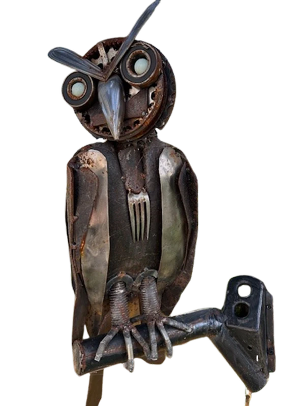 Sculpture Oiseaux AMupcycling – modèle 6